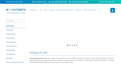 Desktop Screenshot of mosquitonets.com